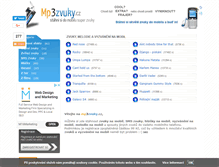 Tablet Screenshot of mp3zvuky.cz